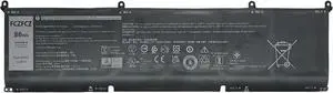 69KF2 Battery Replacement for Dell Vostro 15 7510 7620 / Precision 5550 5560 5570 / G15 5510 5511 5520 5525 5530 / Alienware m16 R1 AMD Series 8FCTC 08FCTC 0DVG8M 70N2F 070N2F Series 86Wh 11.4V