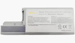 GHU New Battery 87 WH Replacement for CF623 DF192 MM165 WN979 312-0538 Compatible for Latitude D531 D820 D830 M4300 CF623 CW666 CW674 DF230 DF249 FF231 FF232 Fit GR932 GX047 HR048 HX306 JT784