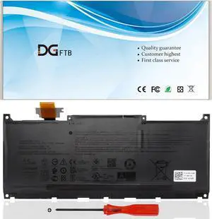 MN79H New Laptop Battery for Dell XPS 13 Plus 9320 Series XPS9320-7523BLK-PUS XPS9320-7585SLV-PUS J7H5M 0J7H5M NXRKW 0NXRKW (11.55V 55Wh/4524mAh/3-Cell)