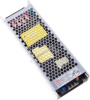 UHP-500-5 Compact Fanless 400W 80A 5V Industrial Power Supply, up to 90% Efficiency, Wide -22°F to 158°F Temp, 16,400ft Altitude, UL/CE/TUV Certified
