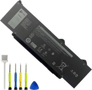 DR02P R73TC 54Wh Battery Replacement for Dell Latitude 5550 5540 5450 5440 Series Precision 3580 3590 3480 3490 Series KDM9P 2X1V9 803W6 GTG7N GRWKG 11.4V 4623
