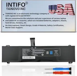 93.48Wh GKIDT-03-17-3S2P-0 Laptop Battery Compatible with Adata XPG Xenia 15 Schenker XMG Fusion 15 XFU15L19 Notebook GKIDT-00-13-3S2P-0 3ICP6/62/69-2 3ICP6/63/69-2 [11.4V 8200mAh 6-Cell]