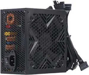 Power Supply 550W/650W/750W for Gamers PC Power with Intelligent Fan Control and Reliabled Voltages Output