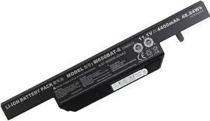 W650BAT-6 6-87-W650-4E42 6-87-W650S-4D4A3 Laptop Battery Replacement for Clevo W650 W650S W650SC W650SH W650SJ W650SR W650SZ W670SJQ Hasee K610C K650D K570N K710C K590C K750D(11.1V 48.84Wh)