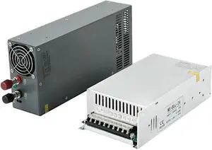 1PC 2000W DC Switching Power Supply 1500W 1000W 600W 800W 20A 60A 80A 100A 50A 40A CC/CV Adjustable Transformer Converter for Computer Lab, LED Strip Light and So on(0-110V,1000W)