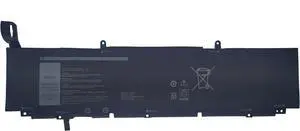 XG4K6 Battery Replacement for Dell XPS 17 9700 9710 9720 9730 / Precision 5750 5760 5770 Series P92F P92F001 P92F002 P92F003 01RR3 001RR3 F8CPG 0F8CPG 5XJ6R KVPMY 0YY3V KRDHV 11.4V 97Wh
