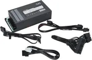 Full Modular 1U Mini ITX Power Supply 600W ATX-600W 400W Flex ATX PSU for K39 A4 S3 G5 ITX Mini Case ENP-7660B(600W)