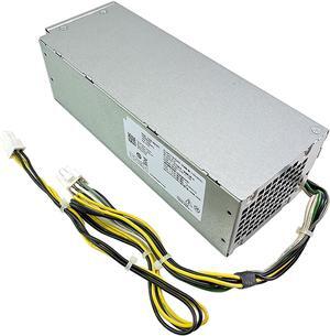 H260EBM-00 H7X3F 240W Connector:6Pin+4Pin Power Supply Fit for dell OptiPlex 3050 3060 5050 5060 7050 7060 MT Inspiron V3668 V3669 L260EBM-00 AC260AM-00 B260EBM-00 52CKC 8X63N 3YNRJ