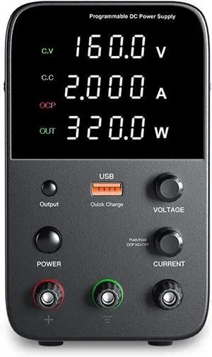 dc Power Supply Adjustable DC Power Supply 30V 10A 60V 5A Lab Power Source Stabilized Power Supply Voltage Regulator Switch 220V (Color : WPS1602H 160V 2A)