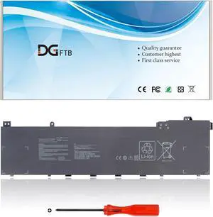 C32N2022 Laptop Battery Replacement for Asus VivoBook Pro 16 OLED 16X M7600 M7600QE-L2014 M7600QE-L2014 M7600QE-L2058 M7600QE-L2901 15 OLED UM535Q UM535QE-KJ196W 0B200-04040000 11.55V 96Wh/8380mAh