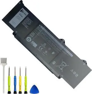 R73TC 54Wh Battery Replacement for Dell Latitude 3540 3440 3340 Latitude 5550 5540 5440 5450 5350 5340 Latitude 5340 2-in-1 Precision3580 3480 Series DR02P GRWKG KDM9P 11.4V 4623