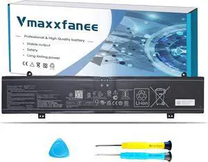 90Wh C41N2109 Laptop Battery Replacement for ASUS Zephyrus M16 GU604VI GU604VZ GU604VY ROG Flow X16 GV601 Strix G18 G814J Strix Scar 16 G634J Strix G16 G614J Strix Scar 18 G834J series 0B200-04200000