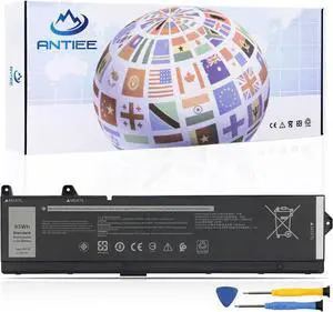 93Wh X9FTM Laptop Battery for Dell Precision 7670 7680 7770 7780 Mobile Workstation Series P114F P114F001 P114F002 P115F P115F001 P115F002 5JMD8 965V4 05JMD8 0965V4 0X9FTM 11.55V 6-Cell Battery