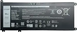 4WN0Y Laptop Battery 56Wh 3500mAh 15.2V Compatible with Dell Inspiron 7353 7577 7778 7779 Series 4WNOY JYFV9 M245Y 33YDH