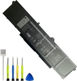 9JRV0 97Wh Battery Replacement for Dell Precision 3581 3571 3561 Latitude 5531 5521 Series Alienware m18 R1 R2 Series Alienware m17 R5 AMD 0P3TJ R05P0 11.25V 3735