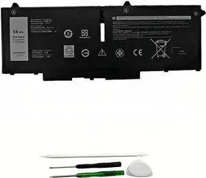 FK0VR Laptop Battery Compatable with Dell Latitude 5330 7330 7430 7530 Latitude 5330 2-in-1 7330 7430 2-in-1 P133G P134G Series FKOVR 8H6WD 293F1 01VX5 404T8 51R71 8P81K 001VX5 051R71 15.2V 58Wh