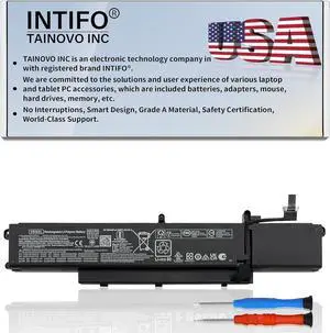 95Wh VS08XL Laptop Battery Compatible with HP ZBook Fury 16 G9 G10 Mobile Workstation Series TPN-IB0N TPN-DB1F M85951-171 M85951-271 M86087-001 M86087-005 [15.44V 5907mAh 8-Cell]