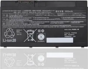 FPB0337S Laptop Battery for Fujitsu Lifebook P727 P728 U727 U728 U729 U729X Series FPCBP528 FPCBP530 FMVNBP245 FMVNBP246 3INP6/60/80 10.8V/45Wh/4170mAh/3-Cell