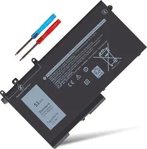 93FTF Battery 51Wh 11.4V for Dell Latitude E5480 E5580 5580 5480 5280 5590 5490 5491 5290 5288 5488 5495 5591 E5280 E5490 E5590 E5290 E5591 E549, Precision 15 3520 3530 4YFVG D4CMT 83XPC