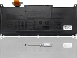 MN79H Laptop Battery for Dell XPS 13 Plus 9320 XPS9320-7523BLK-PUS XPS9320-7585SLV-PUS Series J7H5M 0J7H5M NXRKW 0NXRKW 11.55V / 55Wh/4524mAh/3-Cell