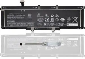 ZG06XL Laptop Battery for HP Elitebook 1050 G1 ZBook Studio G5 X360 G5 Series HSTNN-1B8H HSTNN-IB8H HSN-Q11C L07045-855 L07046-855 L07351-1C1 ZG06095XL 11.55V/95.9Wh/8310mAh/6-Cell