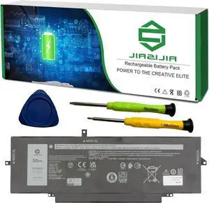 47XV3 Laptop Battery Replacement for Dell Latitude 9330 Series Notebook 0GK1M0 GK1M0 Black 11.55V 50Wh 4113mAh