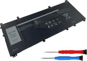 HWW New 11.4V 80.5Wh 6709mAh VG661 Replacement Battery Compatible with Dell Alienware X14 R1 R2 V4N84 Series