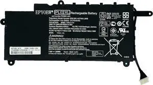 PL02XL Laptop Battery 29Wh 3820mAh 7.6V Compatible with HP Pavilion 11 X360 11-N020NA 11-N078NG 11-k050tu / Envy 14-U005TX(J6M91PA) Series PL02029XL 7177376-001 751681-231 751681-421