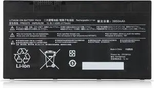 FPB0337S FPCBP528 FPCBP530 FMVNBP245 FMVNBP246 Laptop Battery Replacement for Fujitsu Lifebook P727 P728 U727 U728 U729 U729X Series (10.8V 45Wh)