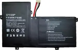 45121212P Laptop Battery 41.8Wh 5500mAh 7.6V Compatible with RTDPART/Gateway GWTN116-1BL GWTC116-2BL GWTC116-1BK GWTC116-2BK Series 3978115 3978115-2S 45121212 NV-3978115
