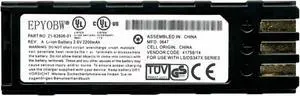 21-62606-01 Laptop Battery 7.92Whr 2200mAh 3.6V Compatible with Symbol LS3478 DS3478 DS3578 LS3578 Series BTRY-LS34IAB00-0