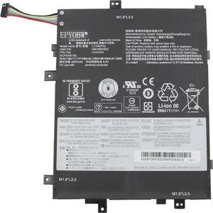 L17M2P53 Laptop Battery 39Wh 4120mAh 7.68V Compatible with Lenovo Tablet 10 Series L17M2P54 SB10K97633 01AV488 L17C2P51 SB10K97616 01AV469 L17M2P51 SB10T83158 5B10W13915 01AV467