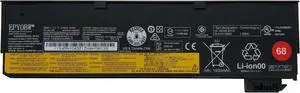 45N1124 Laptop Battery 24Wh 2060mAh 11.1V Compatible with Lenovo ThinkPad X240 X250 X260 T440 T440s T450 T450s T460 L450 W550 P50S A275 Series 45N1125 45N1126 45N1127 L16M3P72 SB10K97603