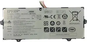 AA-PBTN4LR Laptop Battery 54Wh 3530mAh 15.4V Compatible with Samsung Notebook 9 Pro NP850XBC NP940X3M NP940X3N NP940X5M NP940X5N NT850XBC Series AA-PBTN4LR-05 BA43-00386A 4ICP5/43/97
