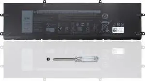 DWVRR Laptop Battery for Dell Inspiron 16 7620 2-in-1 Alienware X15 R1 R2 X17 R1 R2 Series 817GN 0017GN 0NR6MH 11.4V 87Wh 7250mAh 6-Cell