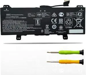 GM02XL Laptop Replacement Battery for HP Chromebook X360 11 G1 Chromebook 14 G5 14-CA000NA 11 G6 G7 EE Series Notebook 917725-855 GMO2XL HSTNN-DB7X HSTNN-UB7M 917679-271 7.7V 47.3WH 6150MAH