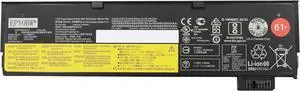 L18M6P71 Laptop Battery 48Wh Compatible with Lenovo ThinkPad A475 A485 T470 T480 T570 T580 P51S P52S TP25 Series 02DL023 01AV452 61 61+ 61++ 01AV492 01AV422 01AV423 01AV424 01AV425 01AV426