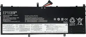 L19D4PD1 Laptop Battery 60Wh 7820mAh 4-Cell 7.68V Compatible with Lenovo ideapad Yoga 6-13ARE05 82FN 6-13ALC6 82ND / Yoga C640-13IML LTE 81XL / Yoga C640-13IML 81UE Series L19C4PD1