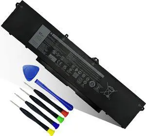 9JRV0 Battery Replacement for Dell Latitude 5521 5531 Precision 3561 3571 3581 359 Series Notebook 53XP7 053XP7 05RGW 005RGW 97Wh 8071mAh