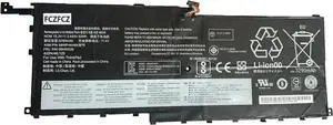 00HW028 Battery 52Wh 3440mAh Replacement for Lenovo ThinkPad X1 Carbon 4th Gen / X1 Yoga 1st 2nd Gen Series SB10F46466 00HW029 SB10F46467 01AV438 01AV439 01AV409 01AV440 01AV458 01AV410 15.2V