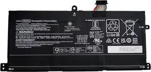 WE03XL Battery 51Wh 4185mAh Replacement for HP Pavilion Plus 14 inch PC 14-ew0000 14-ey0000 14-ey1000 Series TPN-DB1RHP N42388-2F1 N42388-2C1 11.58V