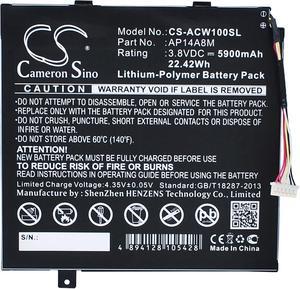 Battery Replacement for SW5-012 Switch 10E(SW3-013-150W) Switch 11 Iconia Tab 10(A3-A30-114M) Switch 10E(SW3-013-12TJ Switch 10E(SW3-013-16RW) KT.0020G.004 AP14A4M AP14A8M