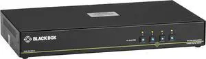 Black Box Niap 3.0 Secure KVM Switch, Sh, DVI-I, PS/2, 4-Port, TAA