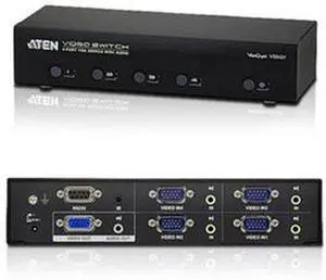 Aten 4-Port VGA Switch with Audio (VS0401)