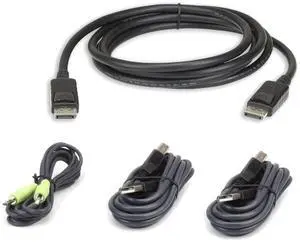 ATEN 2L-7D03UDPX4 USB DisplayPort Secure KVM Cable Set 3M