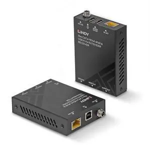 LINDY 39383 HDMI KVM Extender 4K60 Cat.6, USB and Audio to 70 m