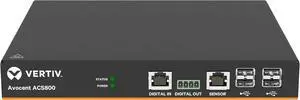 Vertiv Avocent ACS 800 2-Port Serial Console Server with External AC/DC Power Supply, Compact Chassis (ACS802EAC-001)