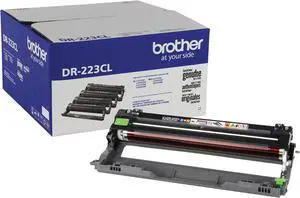 Brother Genuine -Drum Unit, DR223CL, Seamless Integration, Yields Up to 18,000 Pages,Black
