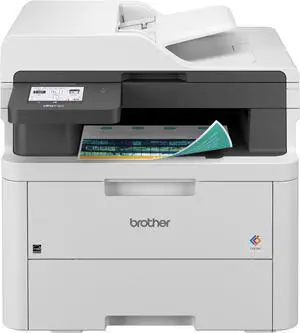 Brother MFC-L3720CDW Wireless Digital Color All-in-One Printer with Laser Quality Output, Copy, Scan, Fax, Duplex, Mobile Includes 2 Month Refresh Subscription Trial ¹ Amazon Dash Replenishment Ready
