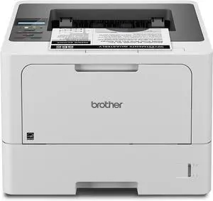 Brother HL-L5210DW Business Monochrome Laser Printer with Duplex Printing, Versatile PaperHandling, Wireless and Gigabit Ethernet Networking, and Mobile Printing, Works with Alexa